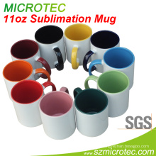 11oz Sublimation Coated Ceramic Two-Tone Color Mug (MT-B002H)